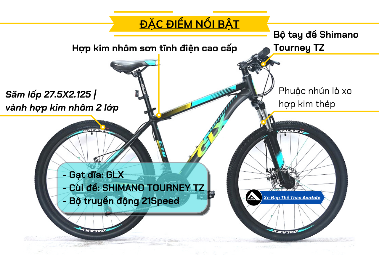 ĐẶC ĐIỂM NỔI BẬT GLX CT9 ĐẶC ĐIỂM NỔI BẬT GLX CT9