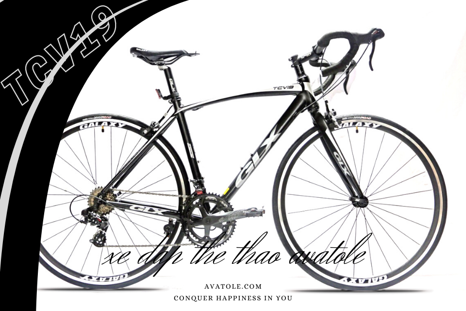 Xe đạp đua Galaxy TCV19 màu xám đen Xe đạp đua Galaxy TCV19 màu xám đen