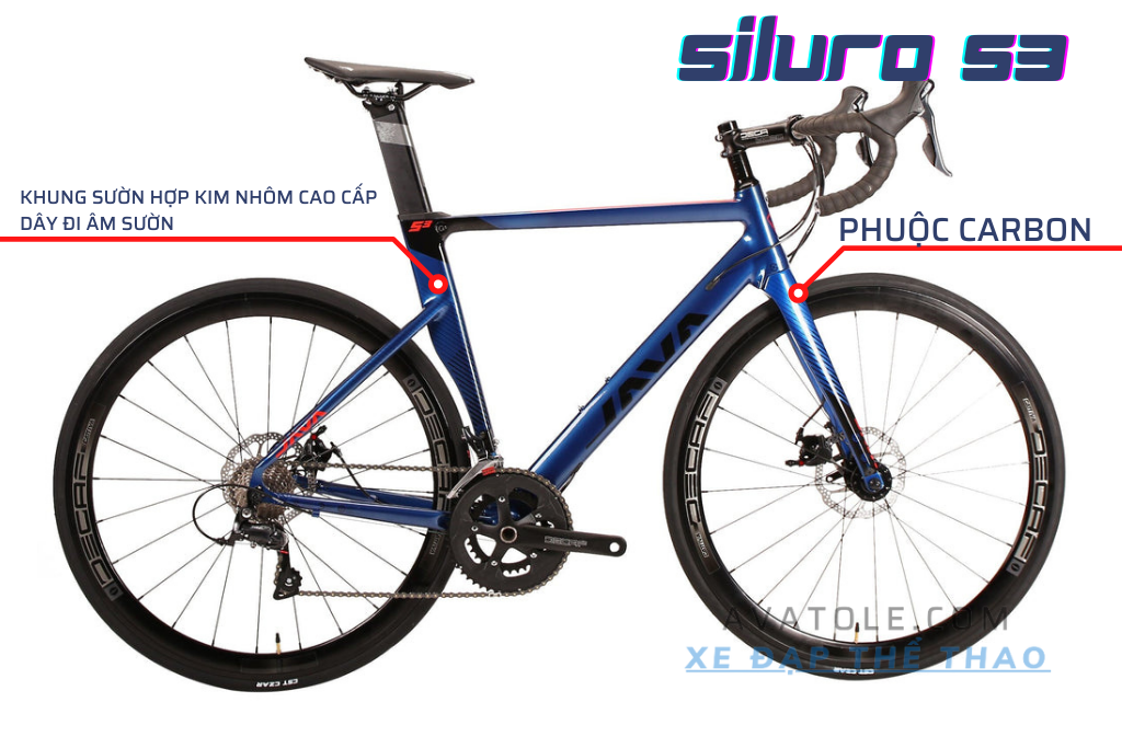 Xe đạp đua JAVA SILURO S3 Xe đạp đua JAVA SILURO S3