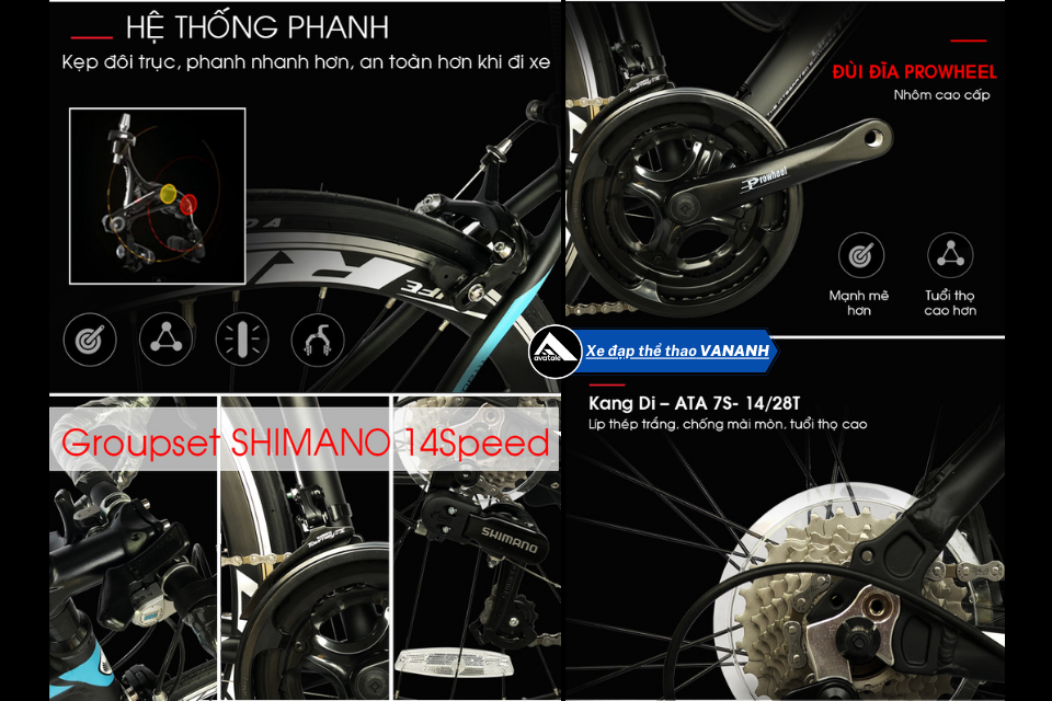 Chi Tiết Xe Đạp Đua Life Super33 Chi Tiết Xe Đạp Đua Life Super33