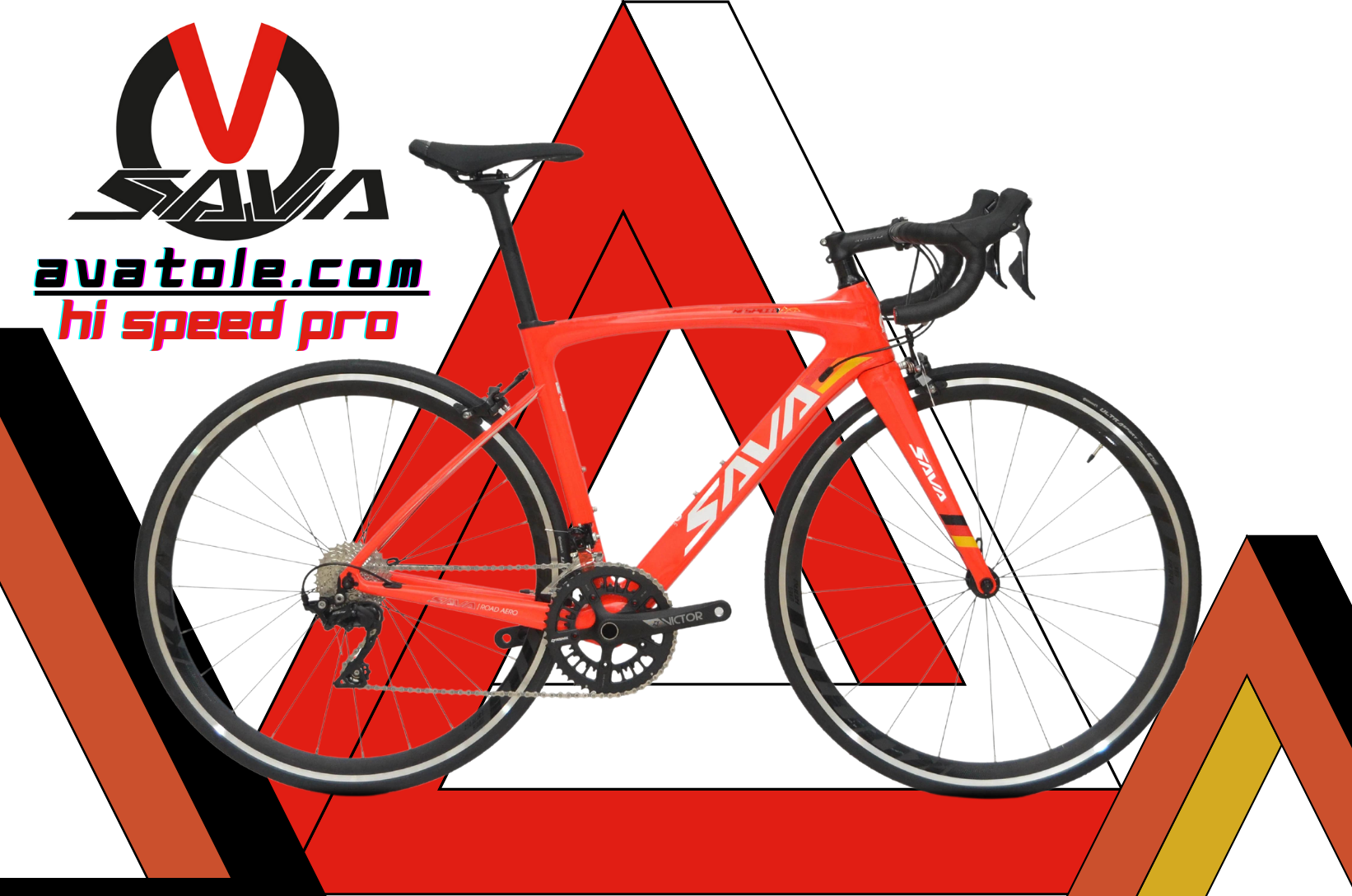 Sava Hi Speed Pro 2022 màu đỏ Sava Hi Speed Pro 2022 màu đỏ