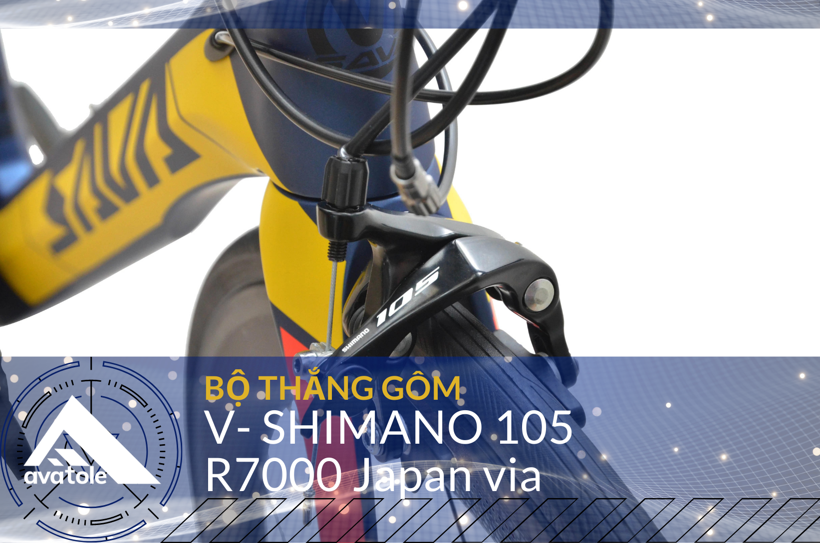 Chi tiết Xe đạp đua SAVA WARWIND8