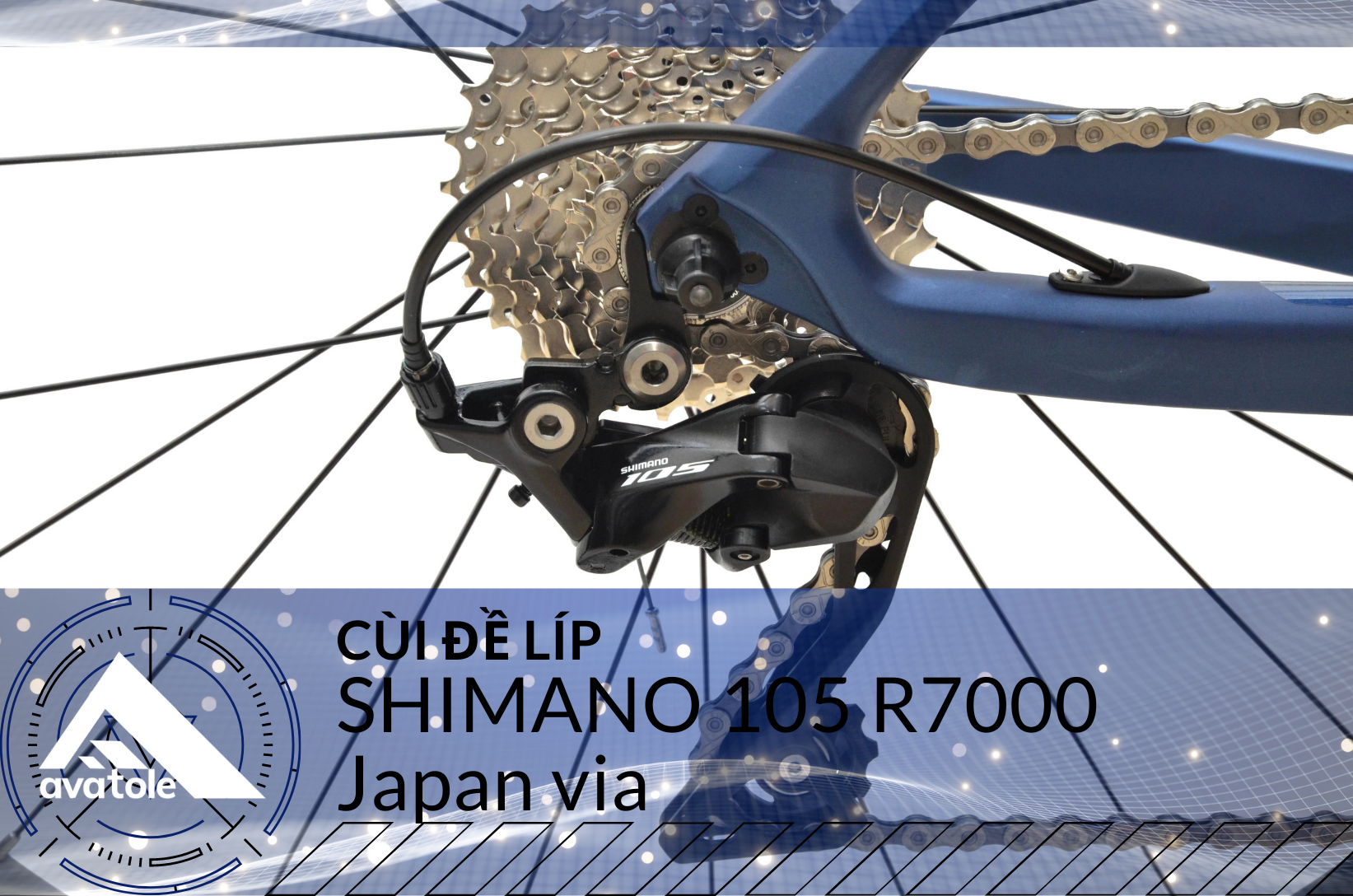 Chi tiết Xe đạp đua SAVA WARWIND8