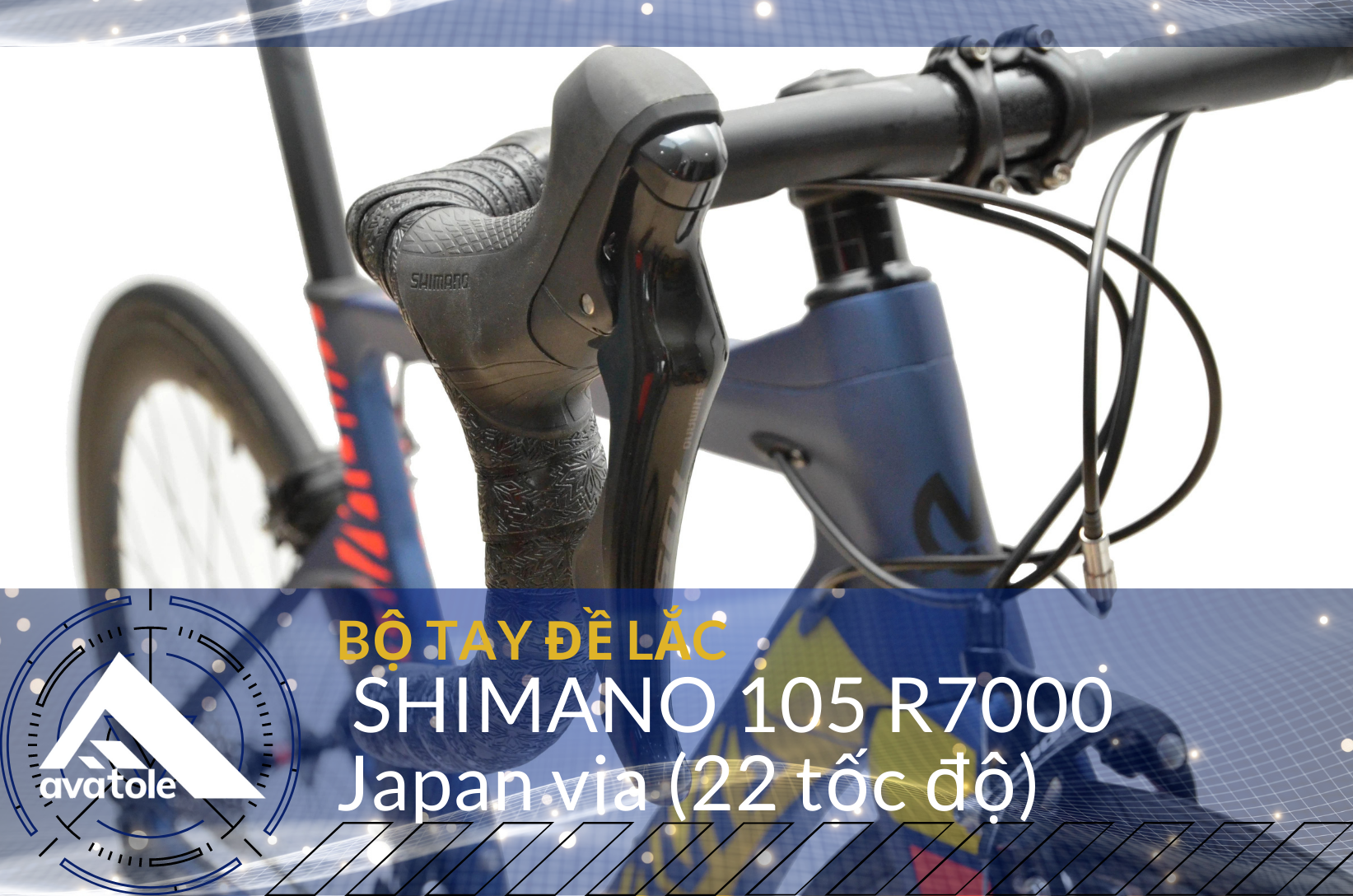 Chi tiết Xe đạp đua SAVA WARWIND8