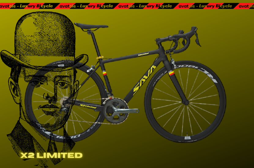 Xe Đạp Đua Sava Carbon X2 Limited Màu Vàng Đen Xe Đạp Đua Sava Carbon X2 Limited Màu Vàng Đen
