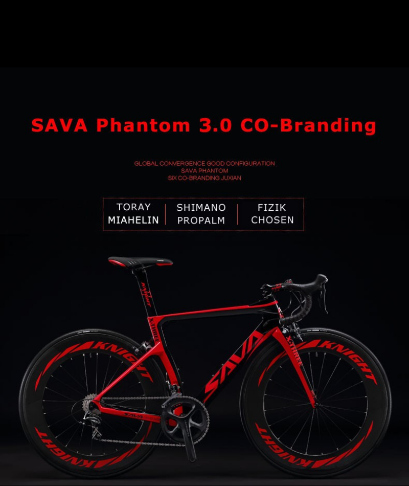 Sava Phantom 3.0 Màu Đỏ Đen