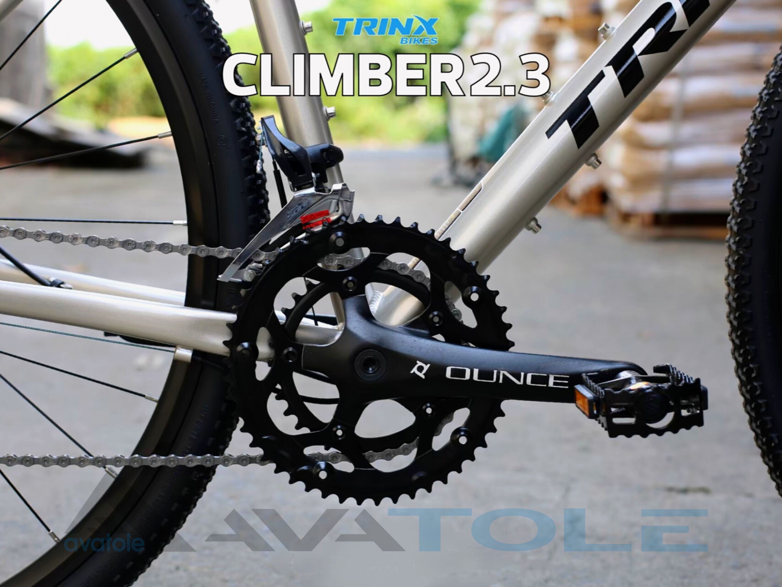 Xe đạp Gravel 2024 TrinX Climber 2.3