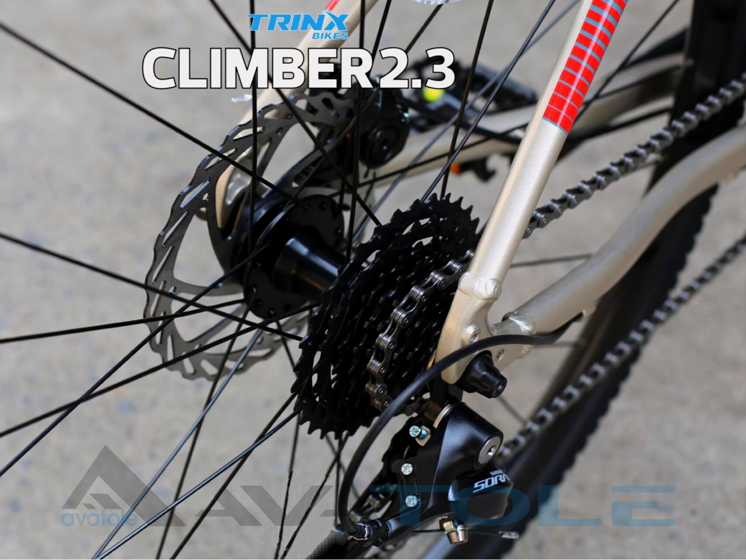 Xe đạp Gravel 2024 TrinX Climber 2.3