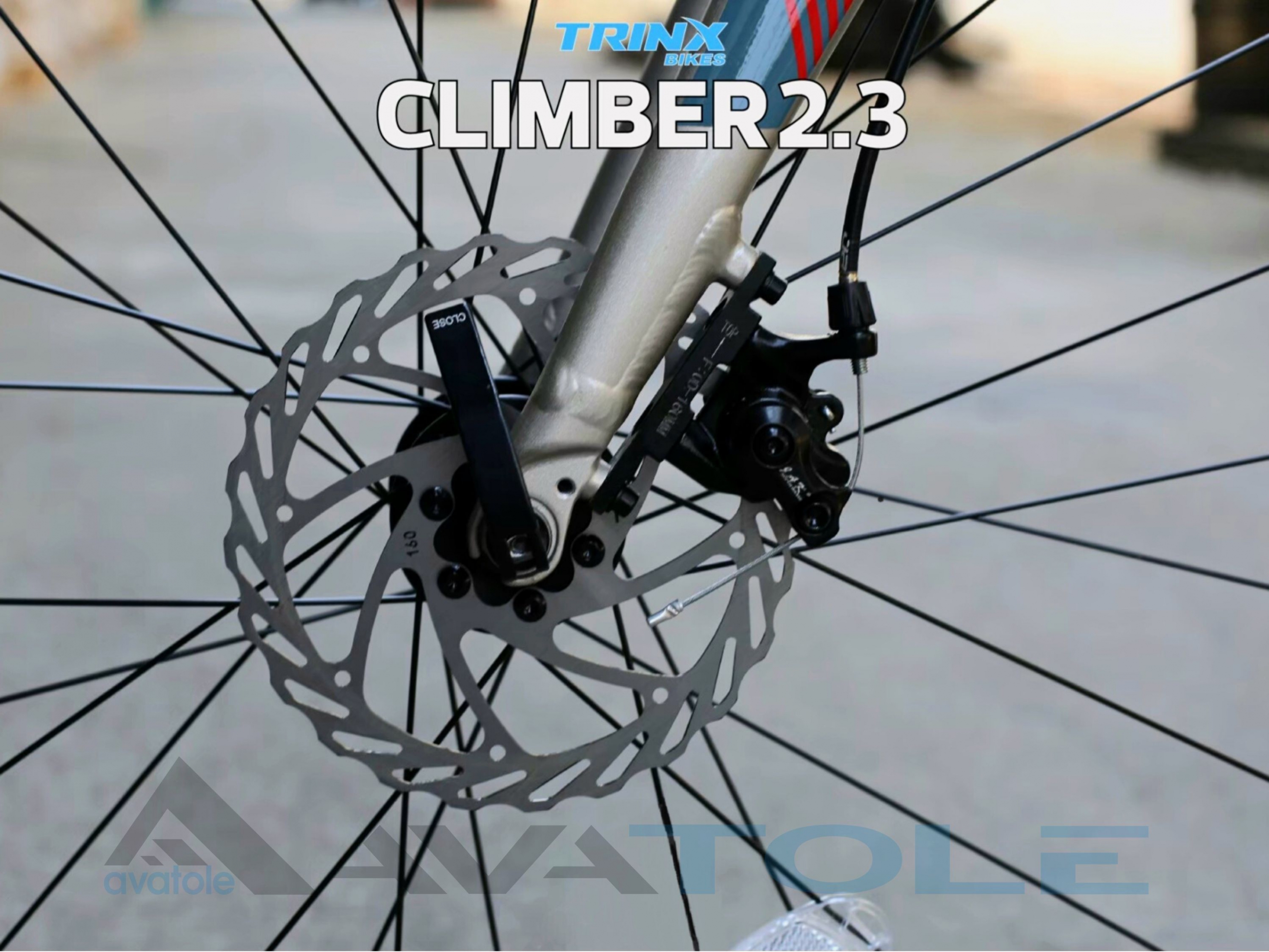 Xe đạp Gravel 2024 TrinX Climber 2.3