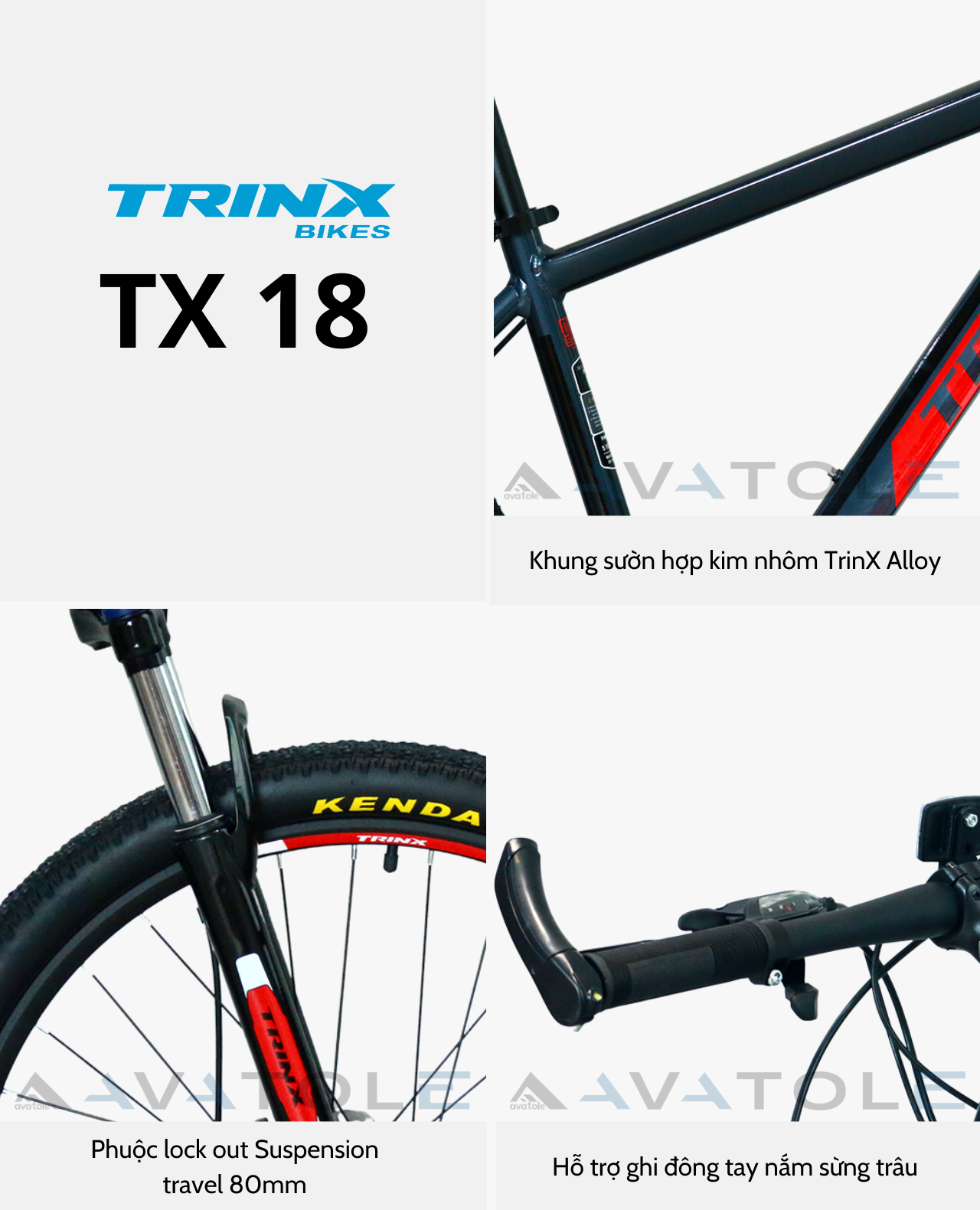Xe đạp địa hình TrinX TX18 Xe đạp địa hình TrinX TX18