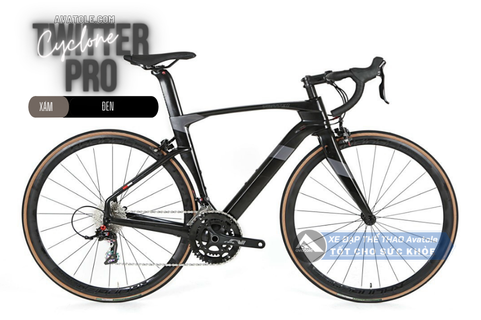 Twitter Cyclone Pro 2021 màu xám đen Twitter Cyclone Pro 2021 màu xám đen