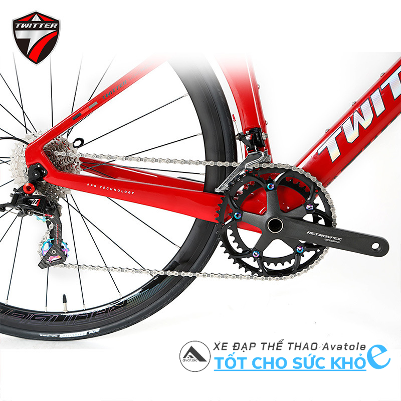 Twitter R10 Full Carbon Retrospec 22S