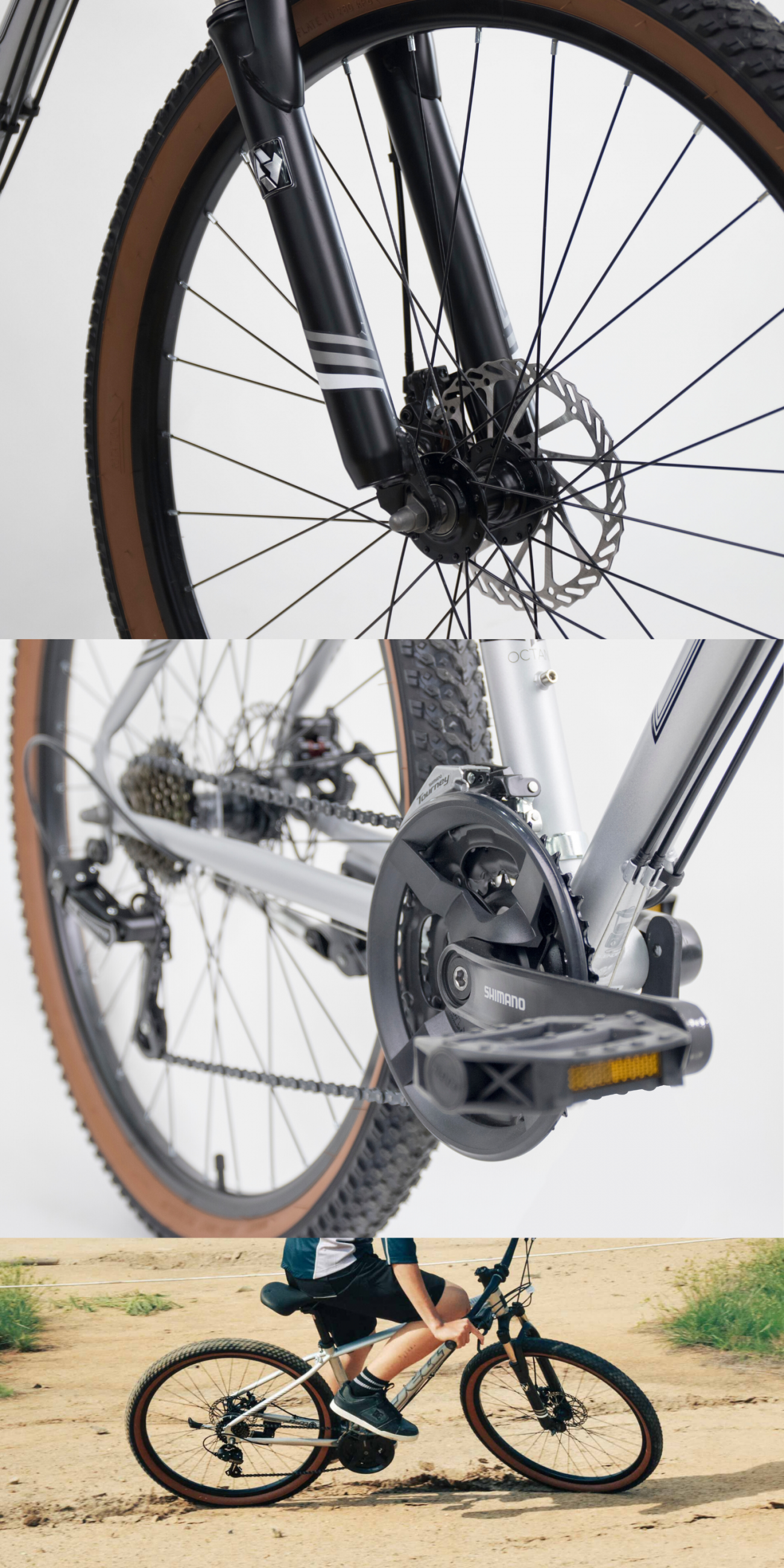 Chi Tiết Xe Đạp Địa Hình Jett Octane