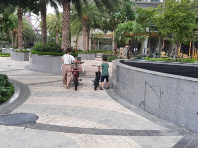 Một Buổi Chiều Gió Nhẹ Tại Vinhomes Central Park