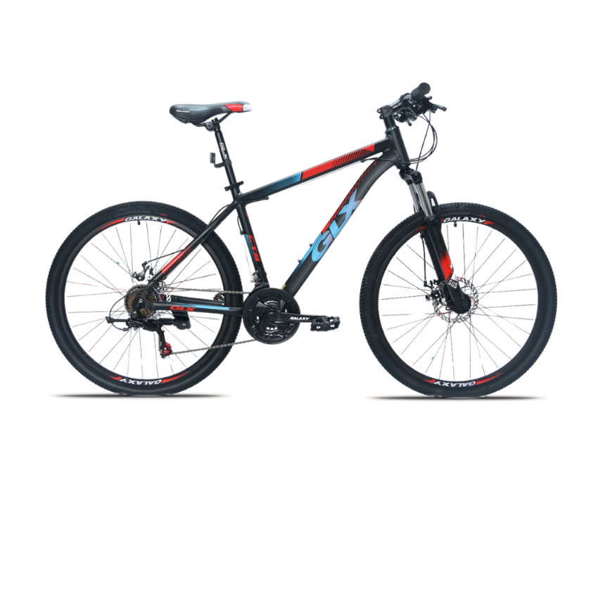 Xe đạp địa hình GLX CT9 màu xanh dương đỏ đen