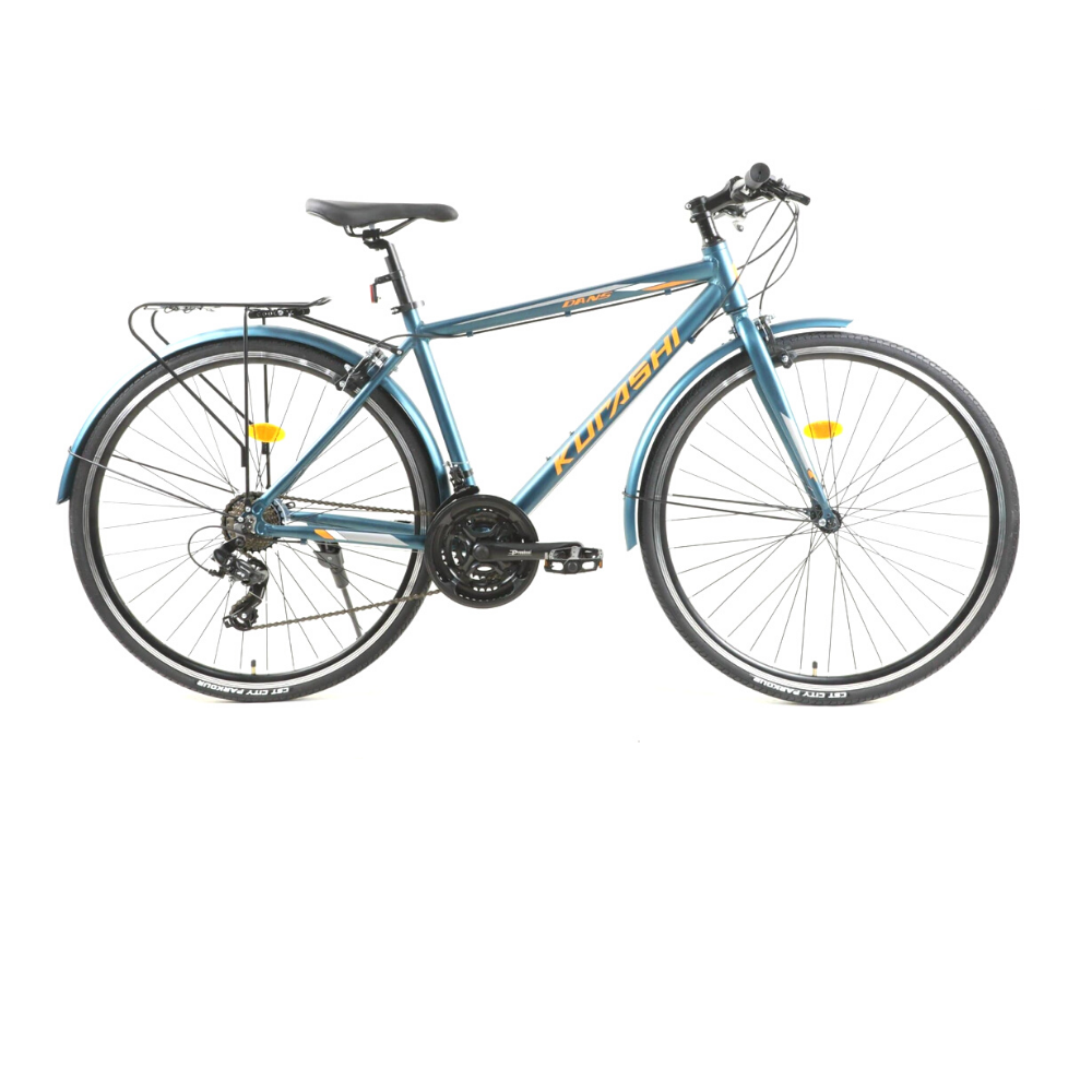 Xe đạp touring Kurashi Dans màu cam xanh dương