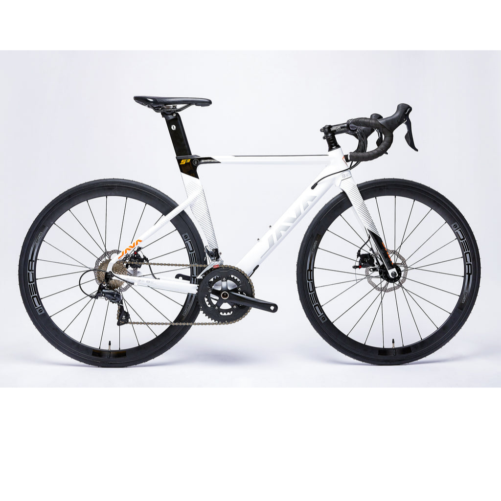 Xe đạp đua JAVA SILURO S3 màu ghi trắng