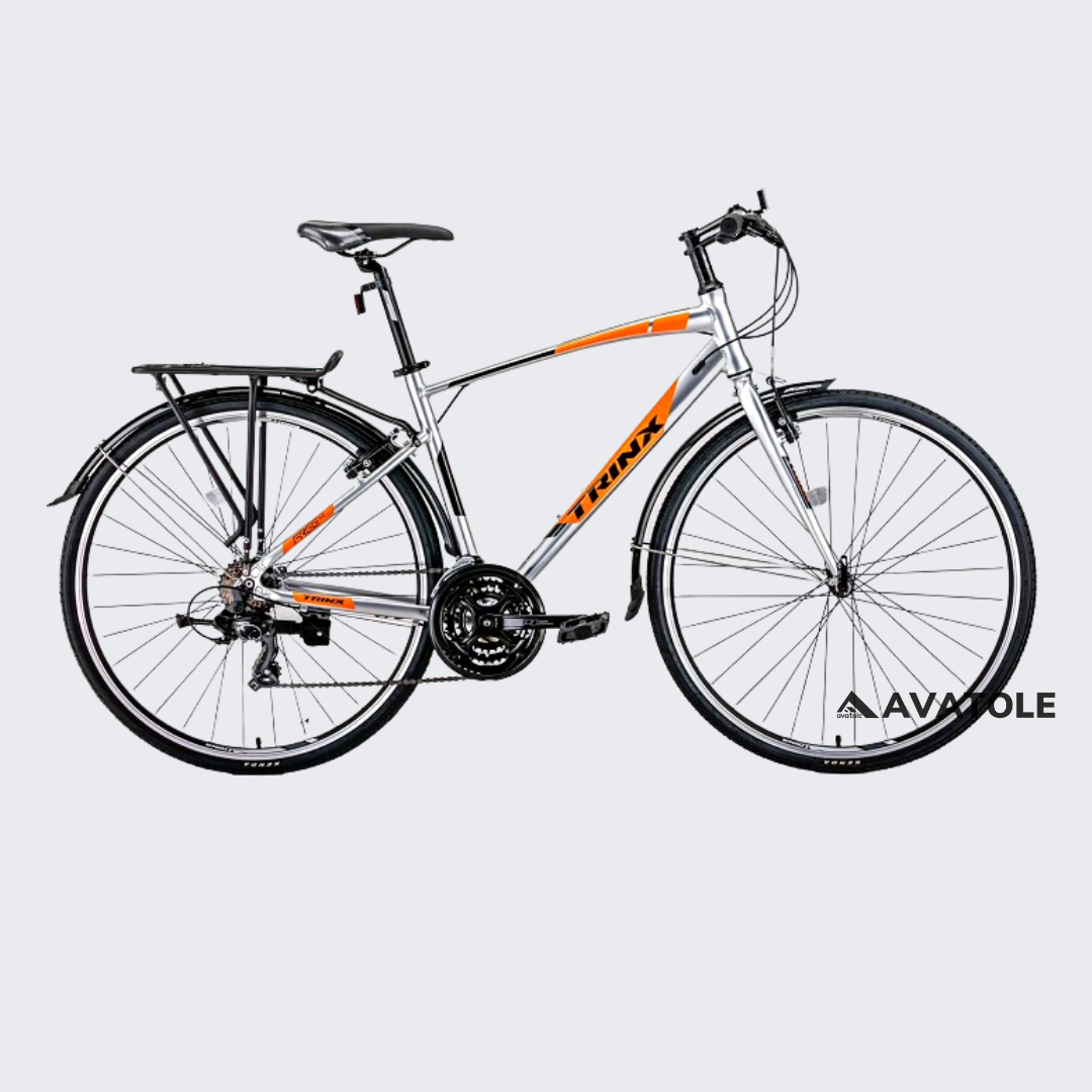 Xe đạp touring TrinX Free 1.4 2023 màu cam bạc