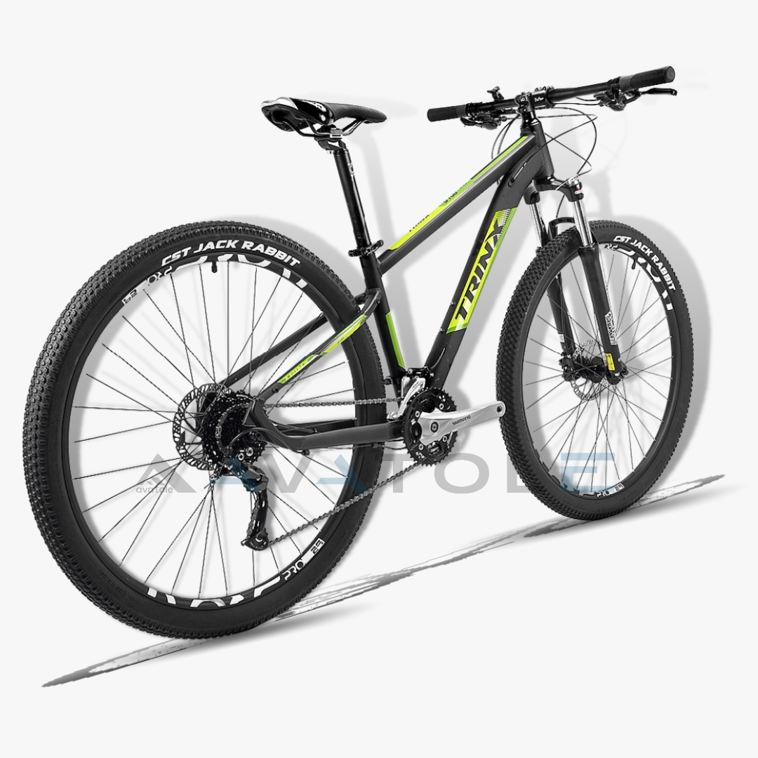 Xe đạp địa hình TrinX D700 Elite màu xanh lá đen