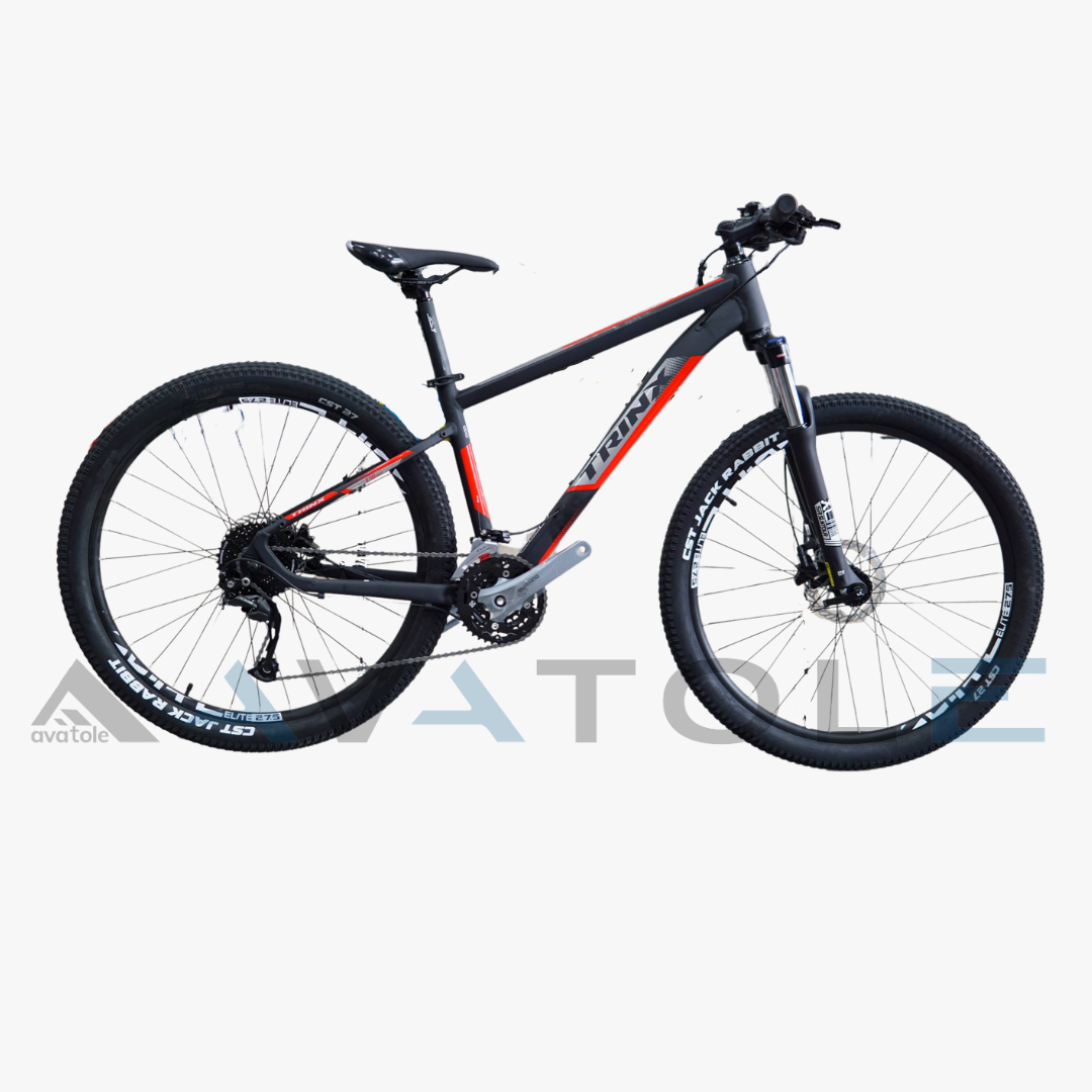 Xe đạp địa hình TrinX D700 Elite màu đỏ đen