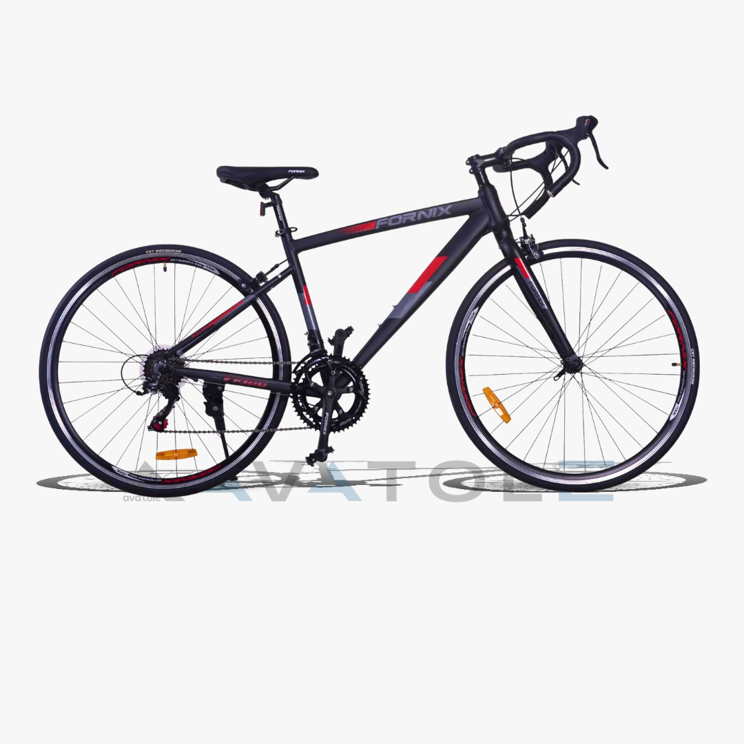 Xe đạp đua 2023 Fornix FR100 màu đỏ đen