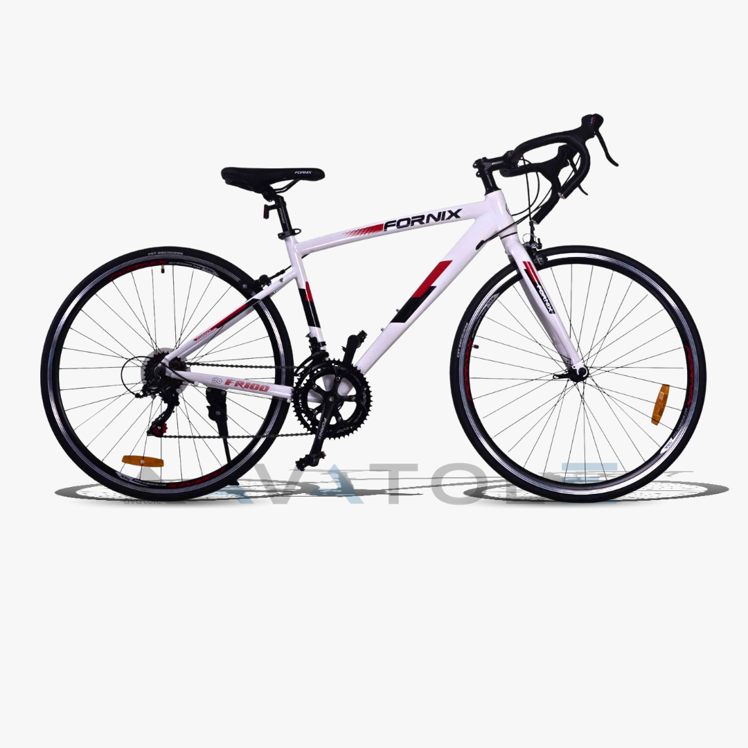 Xe đạp đua 2023 Fornix FR100 màu đỏ trắng