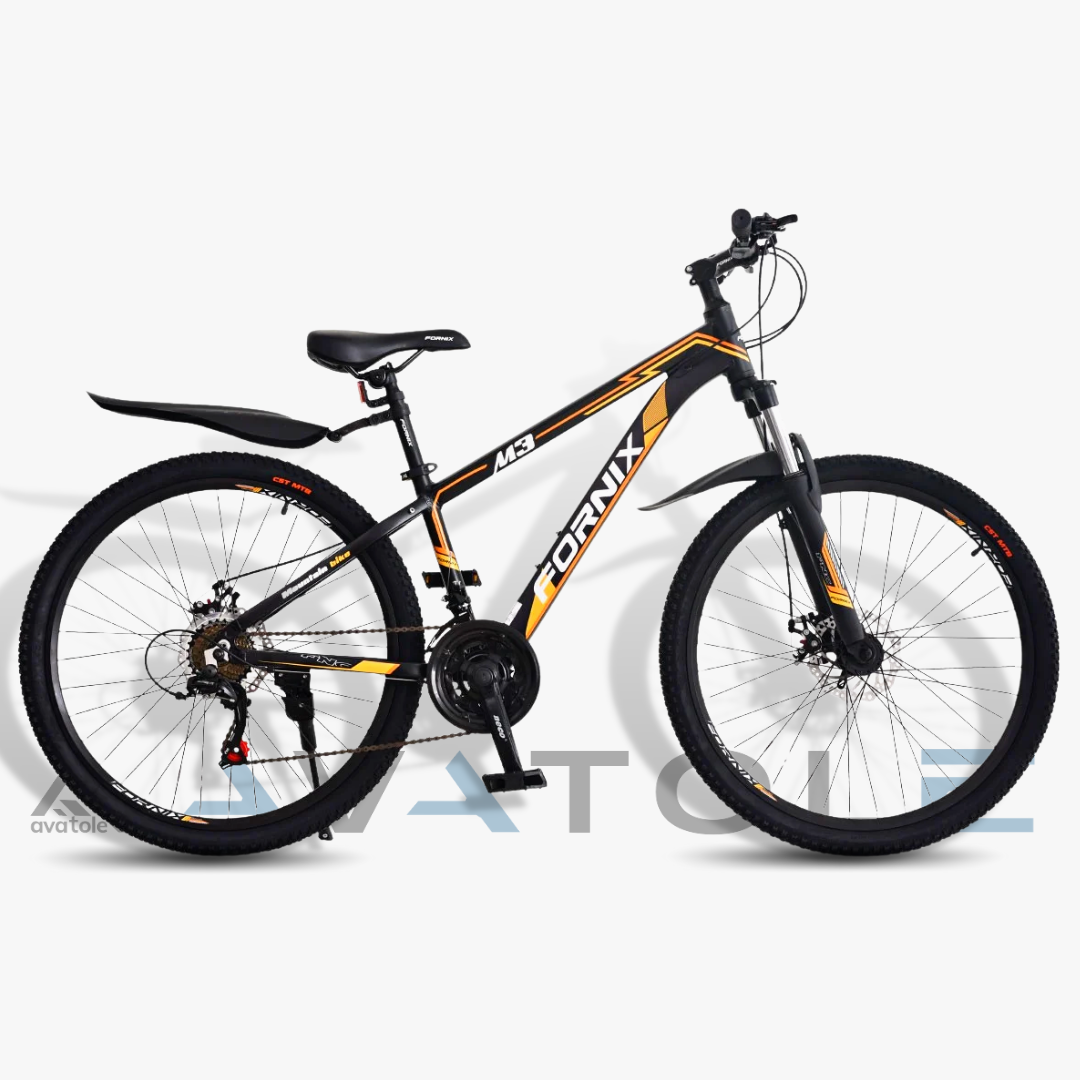 Xe đạp địa hình Fornix M3 màu trắng cam đen