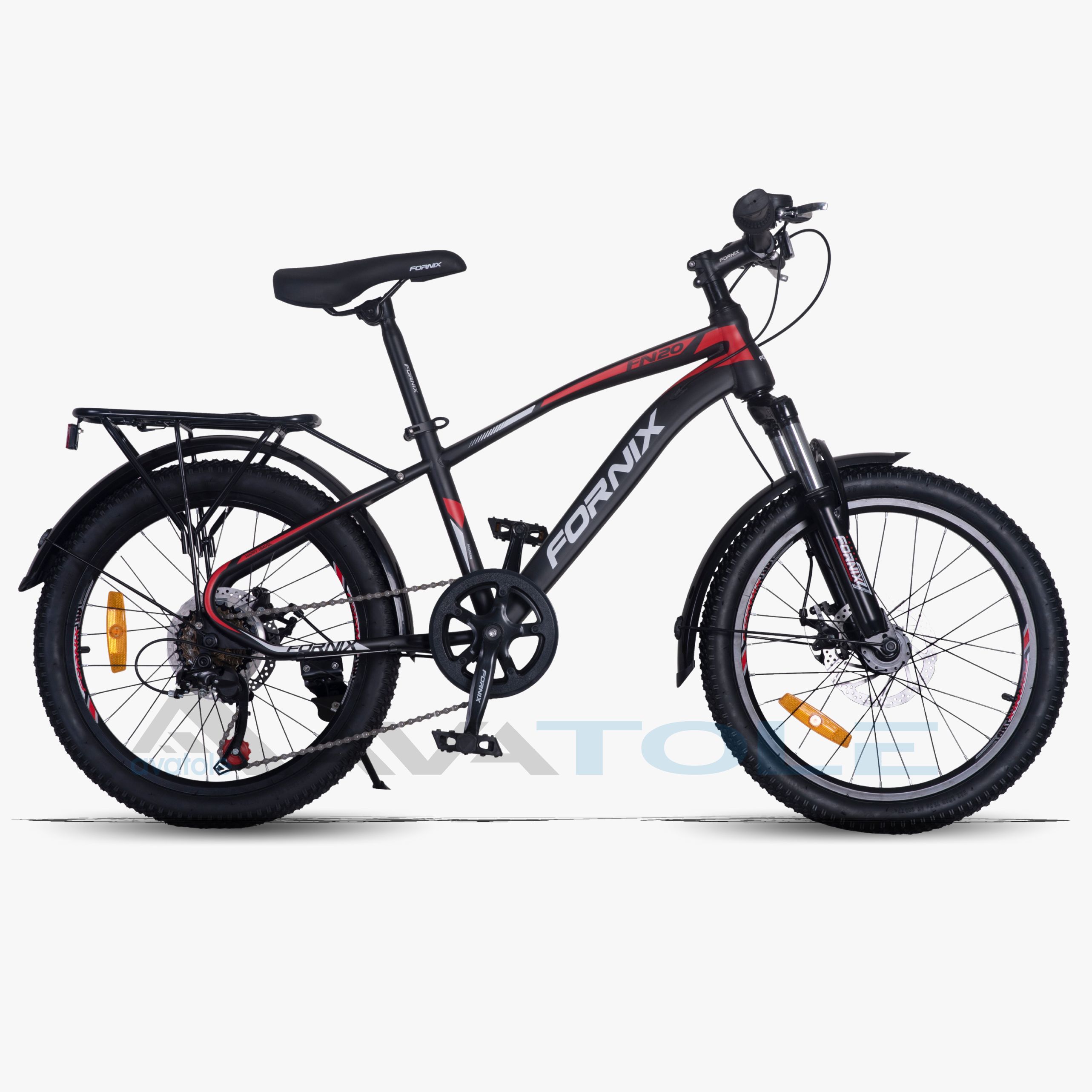 Xe đạp trẻ em 2024 Fornix FN20 màu trắng đỏ đen