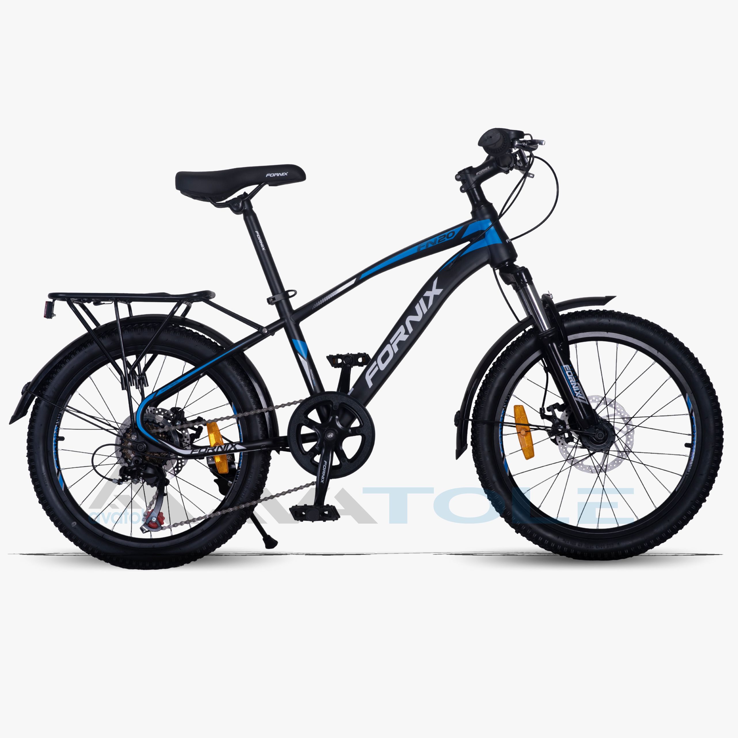 Xe đạp trẻ em 2024 Fornix FN20 màu trắng xanh dương đen