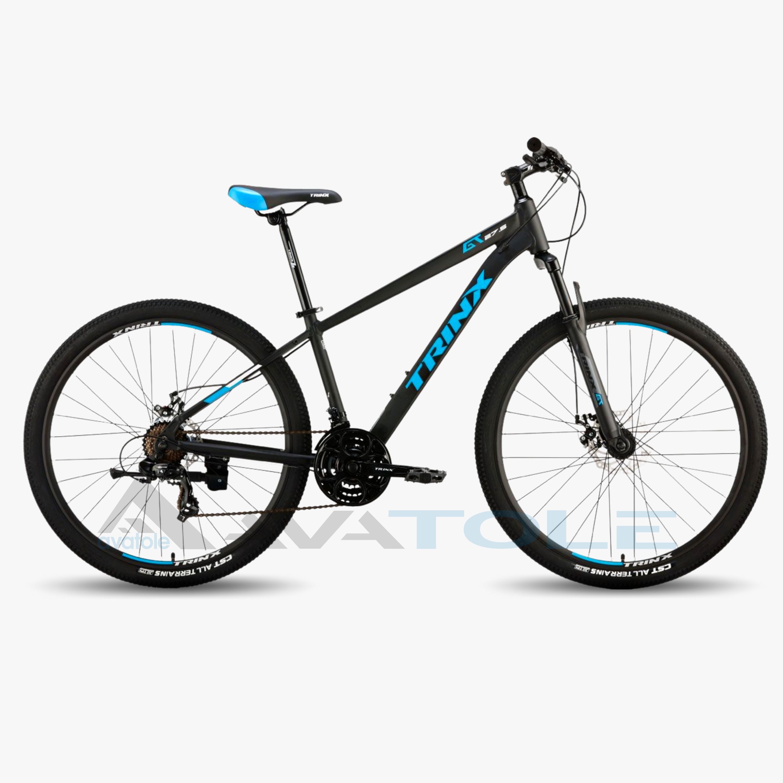 Xe đạp địa hình 2024 TrinX GT màu xanh dương đen