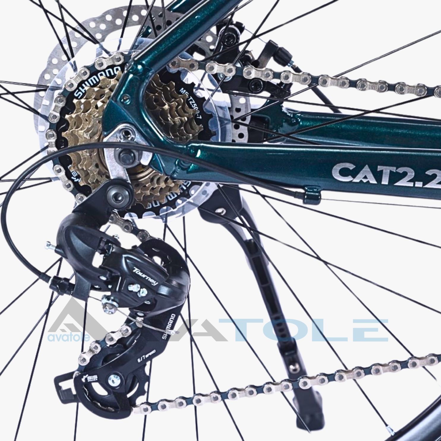 Chi tiết xe đạp đua Catani CAT 2.2