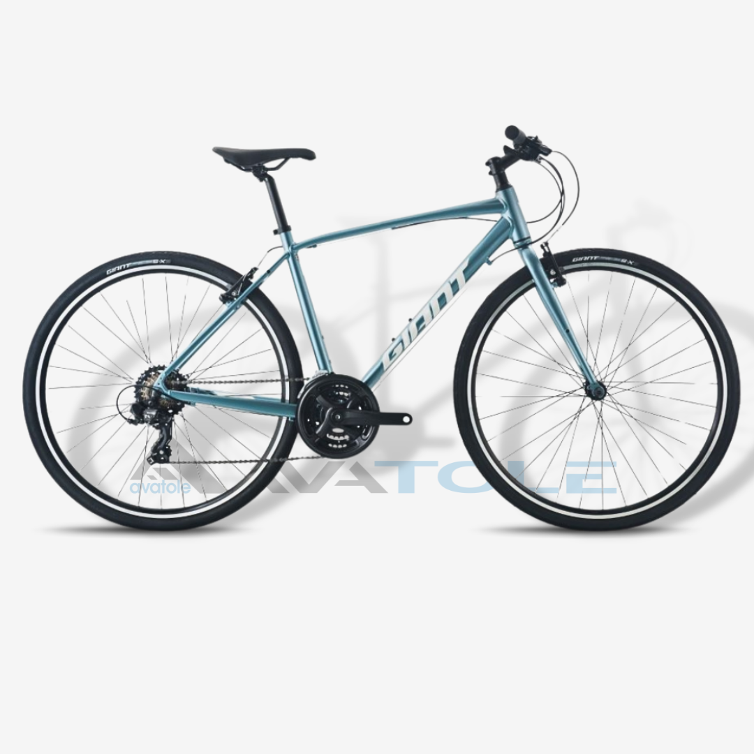 Xe đạp đường trường Giant 2024 Escape 3 màu trắng xanh ngọc