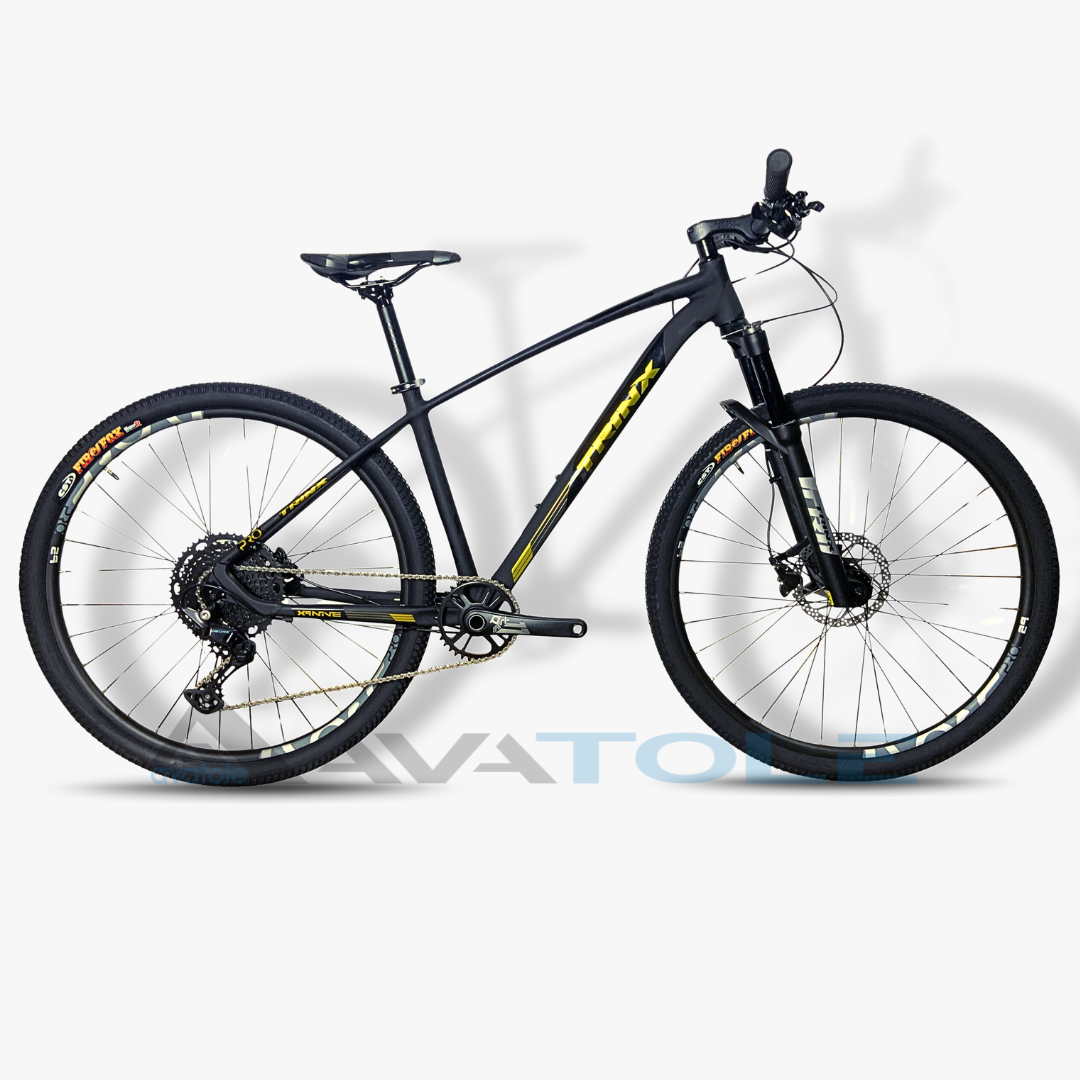 Xe đạp địa hình TrinX X9 Elite màu vàng đen mờ
