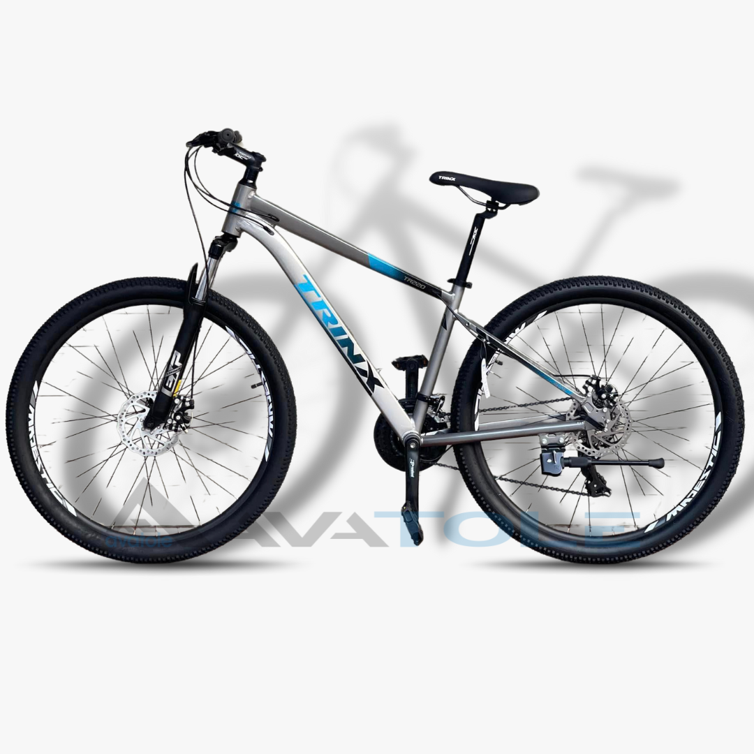 Xe đạp địa hình TrinX TR220 màu xanh dương ghi