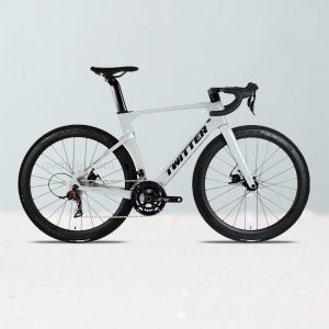 Xe đạp đua Twitter R10 Shimano Claris R2000 Disc màu Xám