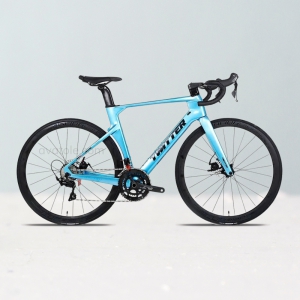 Xe đạp đua Twitter R10 Shimano Claris R2000 Disc màu Xanh Dương