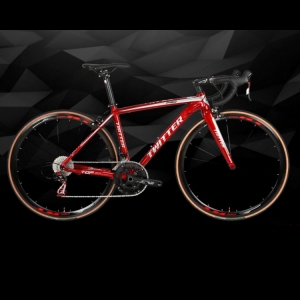 Xe đạp đua Twitter TW736 PRO màu trắng đỏ