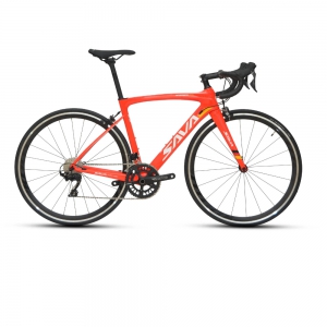 Xe đạp đua Sava Hi Speed 2022 màu trắng đỏ