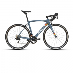 Xe đạp đua Sava Hi Speed 2022 màu trắng xanh xám