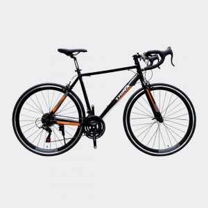 Xe đạp đua TrinX Tempo 1.0 màu trắng cam đen