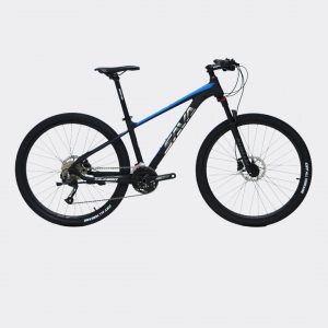 Xe đạp địa hình 2022 Sava Key 380 màu bạc xanh dương đen