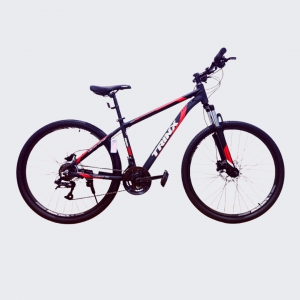 Xe đạp địa hình TrinX M100 Elite màu trắng đỏ đen