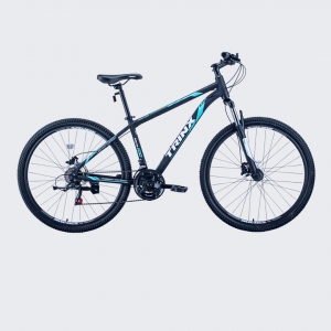 Xe đạp địa hình TrinX M100 Elite màu trắng xanh dương đen