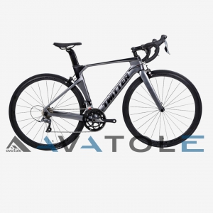 Xe đạp đua 2022 Twitter R5 Carbon Shimano Sora R3000 màu đen xám