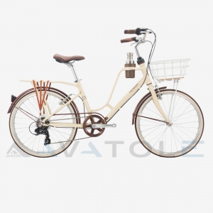 Xe đạp nữ 2023 Momentum Ineed Latte 26 màu kem