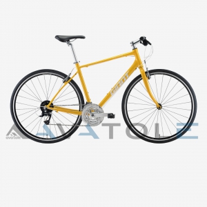 Xe đạp đường trường 2022 Giant Escape R3-MS màu trắng vàng