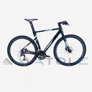 Xe đạp đường trường 2023 Java Auriga màu xanh ngọc đen