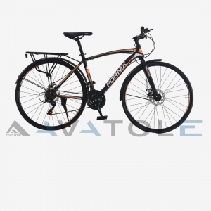 Xe đạp touring Fornix FR307 màu trắng cam đen