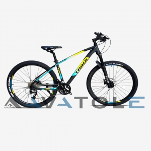 Xe đạp địa hình TRINX TX28 màu vàng xanh ngọc đen